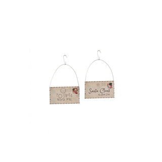 Bethany Lowe Hanging Ornament, 3.5 x 0.125 x 2.5 inches