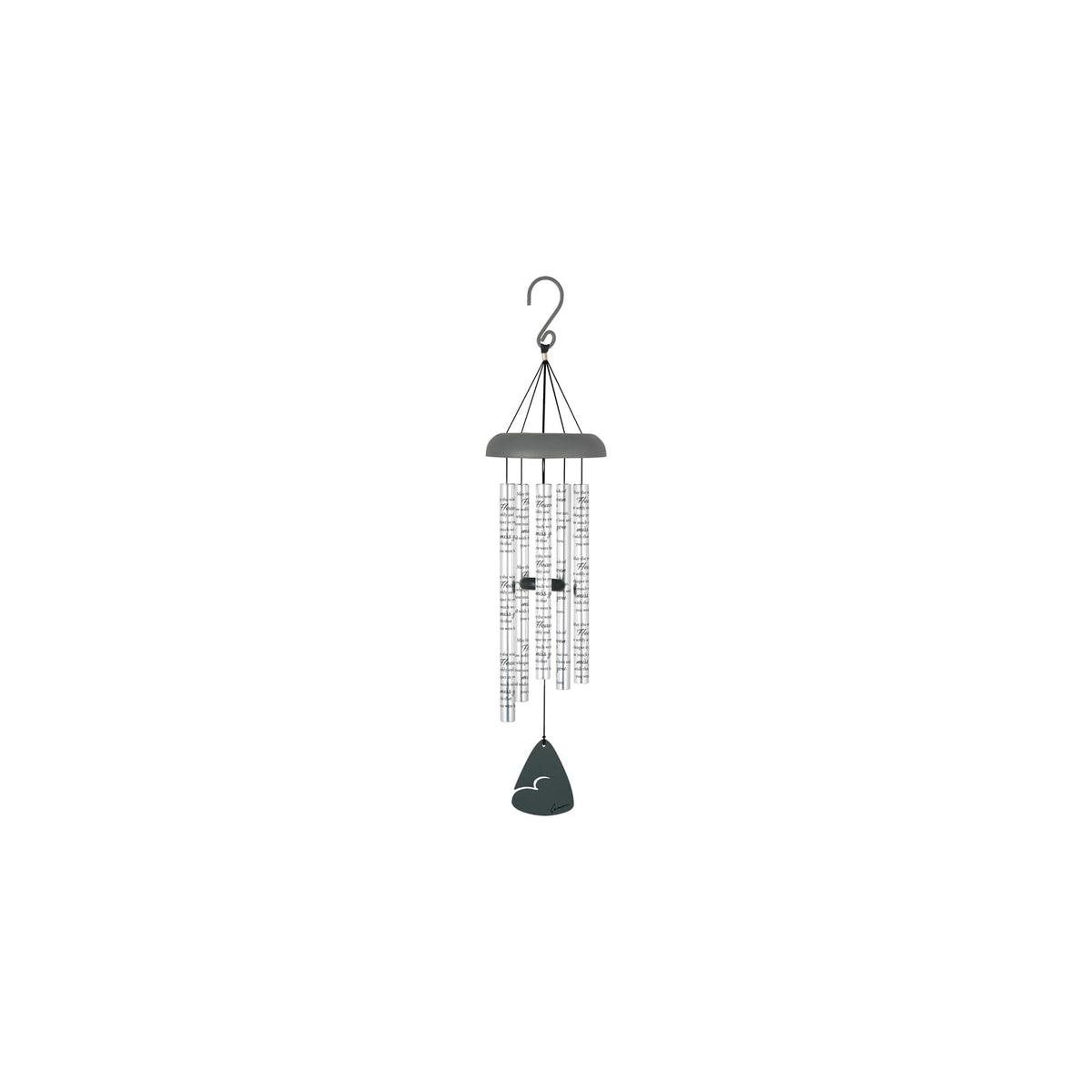Carson Wind Chime, Black/White