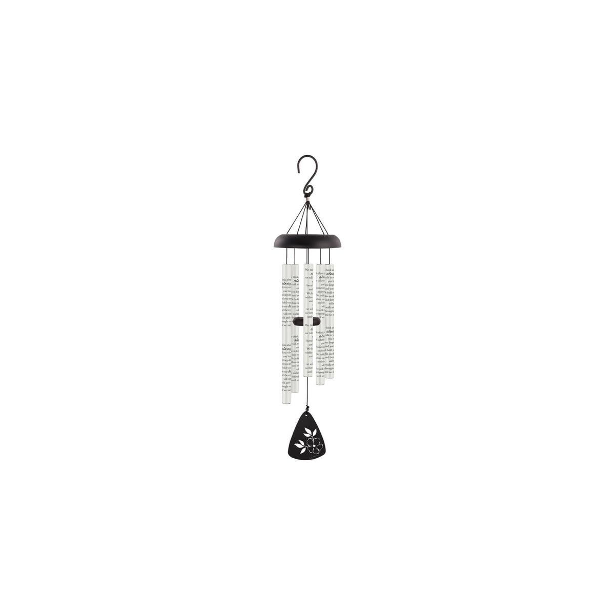 Carson Wind Chime, Black/White
