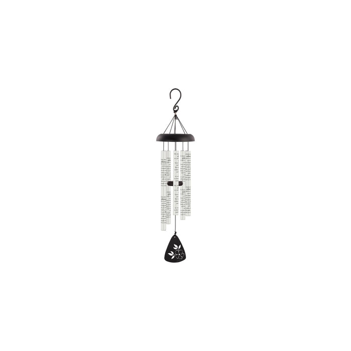 Carson Wind Chime, Black/White