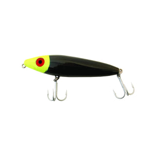 MirrOLure Fishing Hook, 4in 3/4oz, Cht Hd/Black