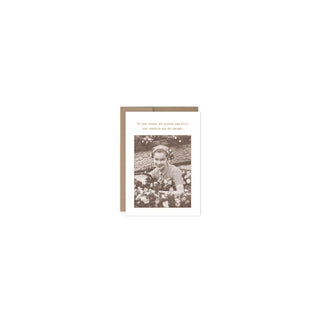 Shannon Martin Design Greeting Card, 4.5" x 6.25", Rich Copper and Sepia Tones