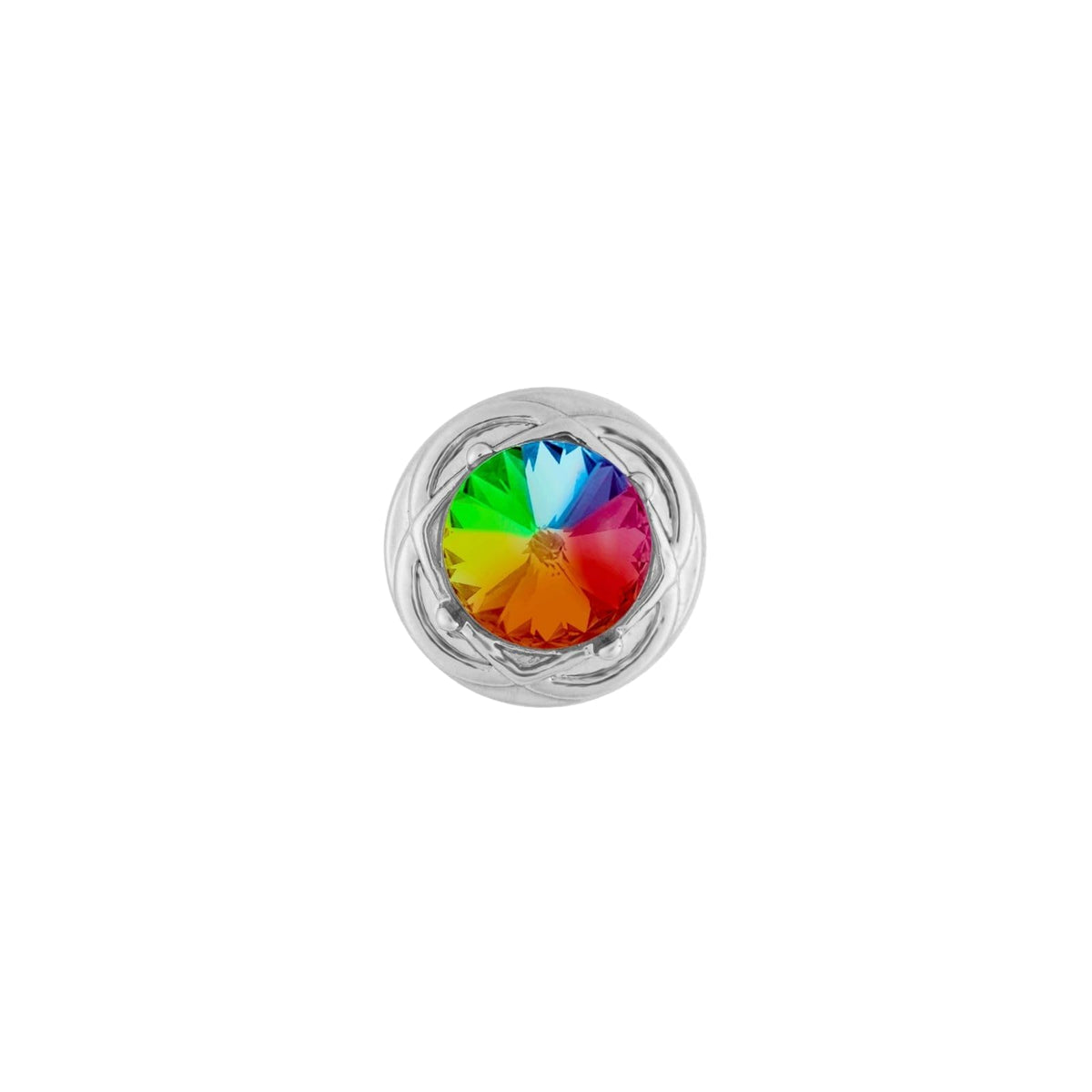 Ginger Snaps Snap Fastener, Rainbow