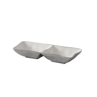 Pampa Bay Tray, 19" x 6.3" x 1", Silver