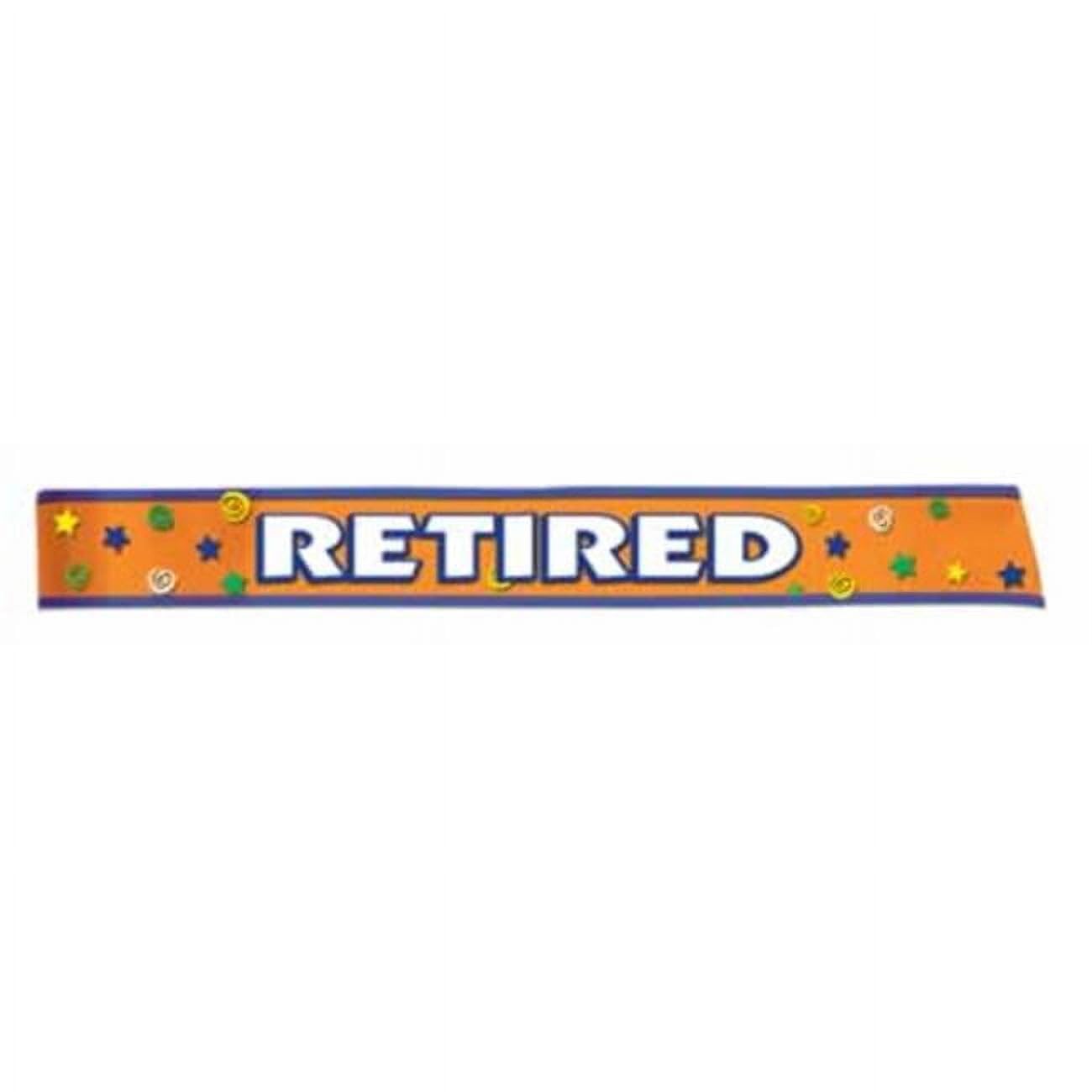 Beistle Retired Satin Sash, 33 4-Inch, Multicolored