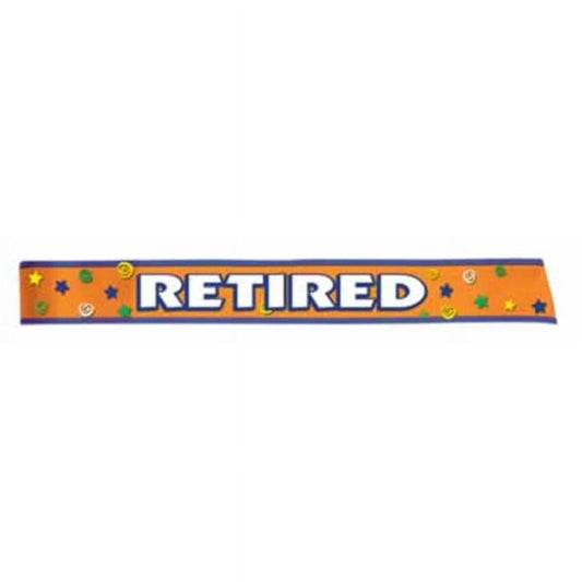 Beistle Retired Satin Sash, 33 4-Inch, Multicolored
