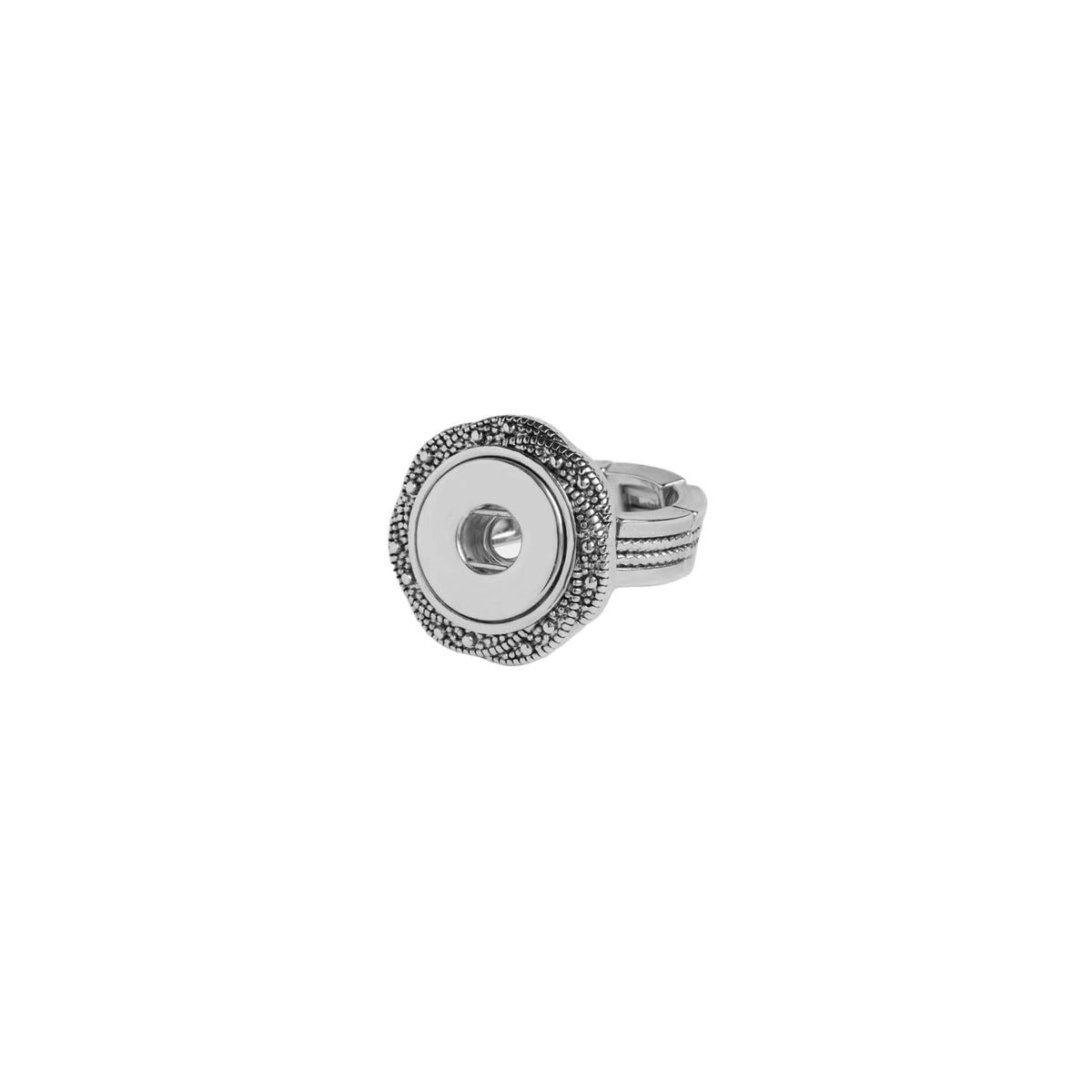 Ginger Snaps Ring, One Size, silver