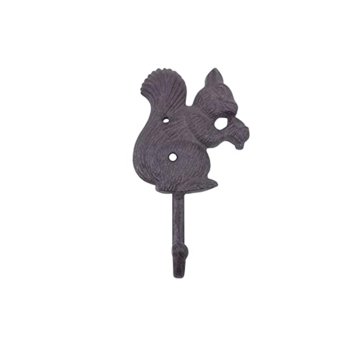 Handcrafted Nautical Decor Storage Hook, Black, Rustic