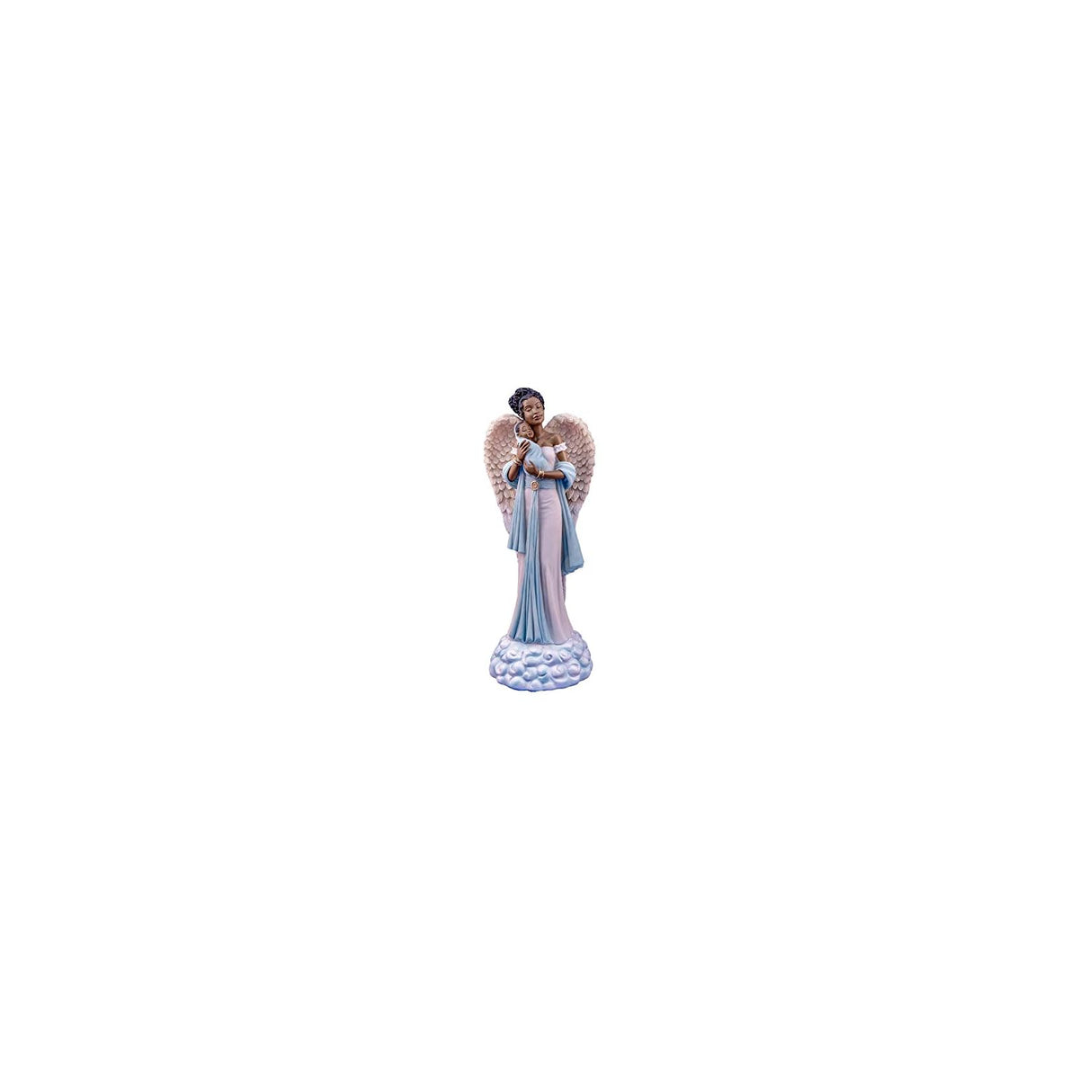 Ebony Treasures Figurine, 10.5 inches, Blue
