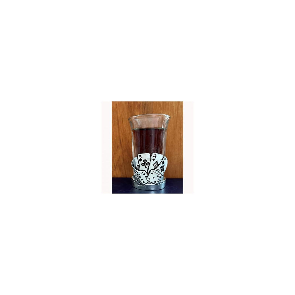 Basic Spirit Drinking Cup, 1 Ounces, Silver