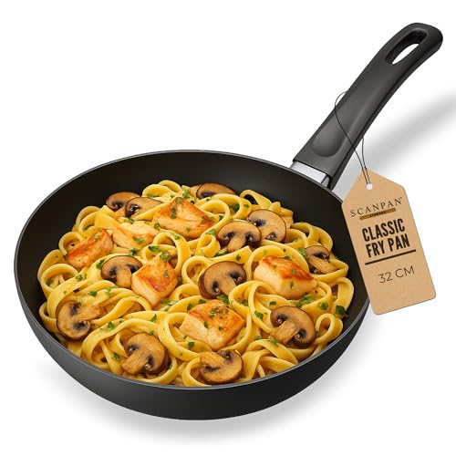Scanpan Classic Fry Pan, Black, 12""" (SP32001203)