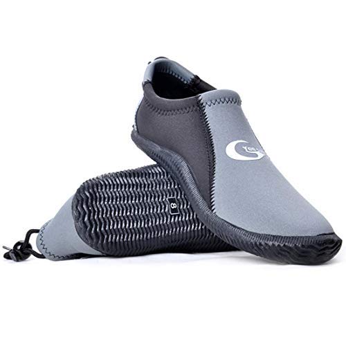 yonsub Dive Boots Men - 3MM Neoprene Wetsuit Scuba Diving Booties Fin Booties Quick-Dry Anti-Slip Water Sports Boot for Adult Women