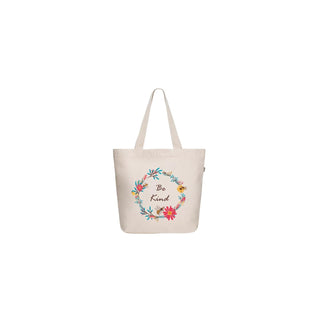 Eco Right Tote Bag, Large, Be Kind(natural)