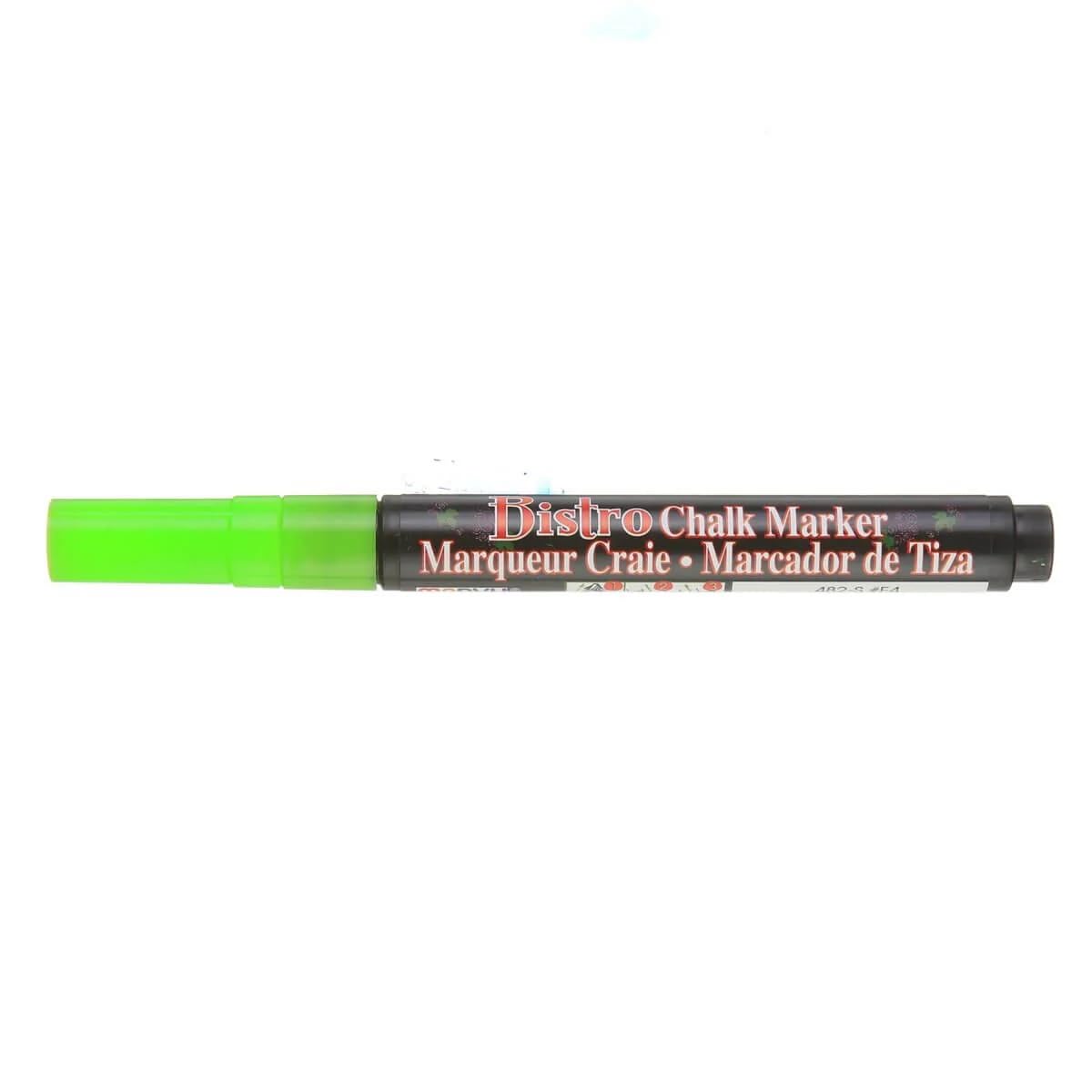 UCHIDA Fluorescent Green Bistro Chalk Marker Fine Point