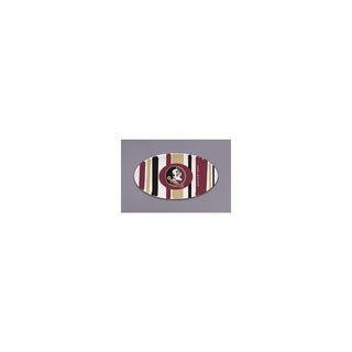 Magnolia Lane Dishware Plate, Large, Garnet and Gold