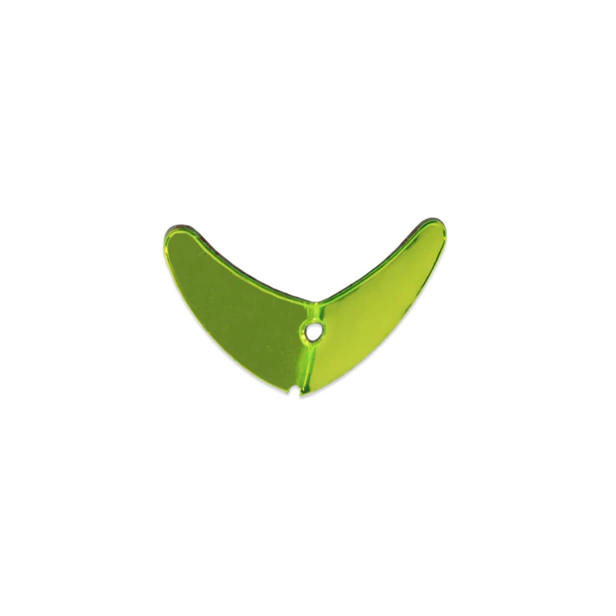 Mack's Lure Fishing Hook, 1.5, Chartreuse Mirror