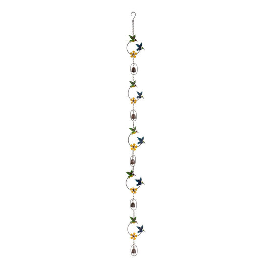 Ganz Wind Chime, 74.5 inch, Black
