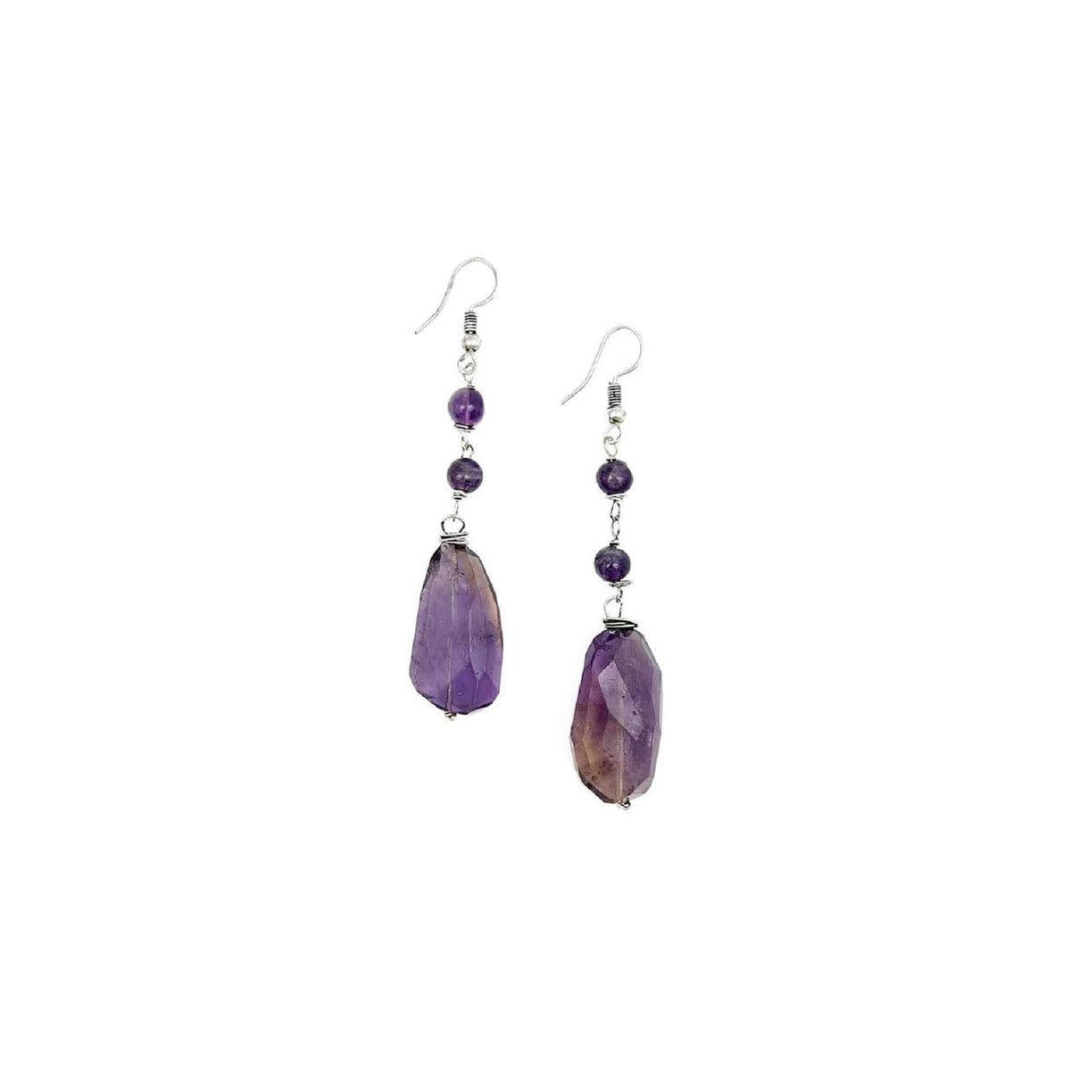 Anju Earring, 3-inches, Multicolor