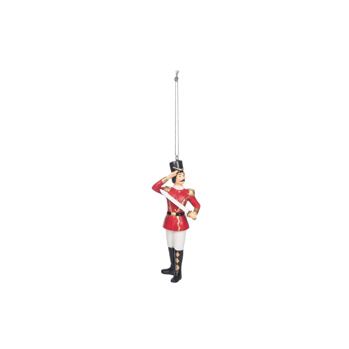 GALLERIE II Hanging Ornament, 4.5"H x 1.81"L x 2.05"W, Red