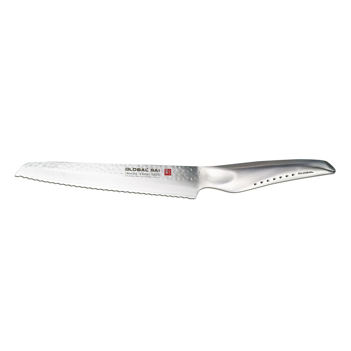 Global Kitchen Knife, 6.5", Silver