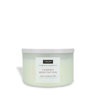Empire Candle Tuscany Candle Elemental Aromatics Scented Candle, Tundra Meditation, 15 oz