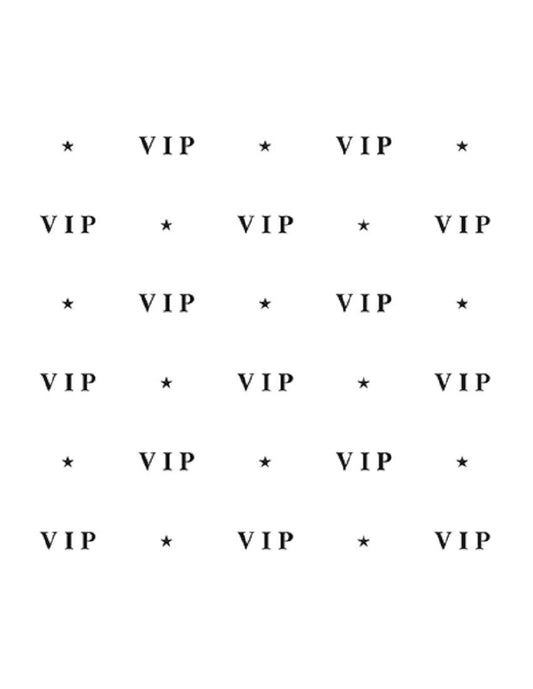 Beistle VIP Backdrop Party Accessory (1 count) (1/Pkg)