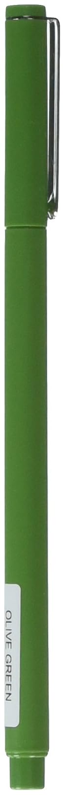 Uchida of America 4300-C-15 Carded Le Pen, .03mm Point, Olive Green, 1-Pen