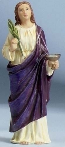 Roman Inc. St. Lucy Figurine 3.5" - Figurine Santo Saints Confirmation 40608-ROM