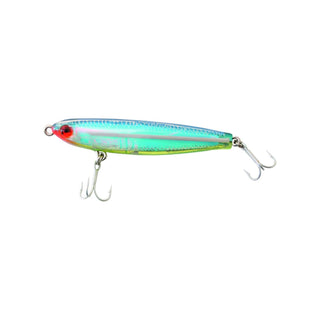 MirrOLure Fishing Hook, 3.25in 3/8oz, Blue Bk/Cht/Silver