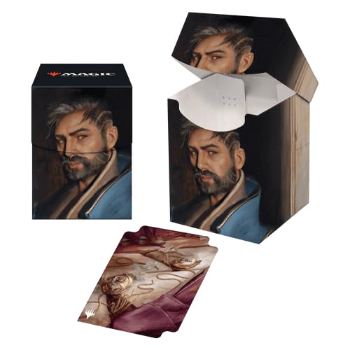Ultra Pro - MTG Murders at Karlov Manor 100+ Deck Box Alquist Proft, Master Sleuth for Magic: The Gathering - Sleeved MTG cards, Sized to Fit Standard Size Cards