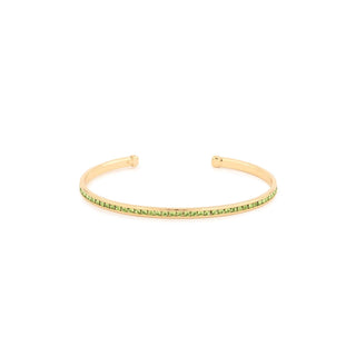 Maya J Bracelet, Yellow Gold (Peridot), Classic