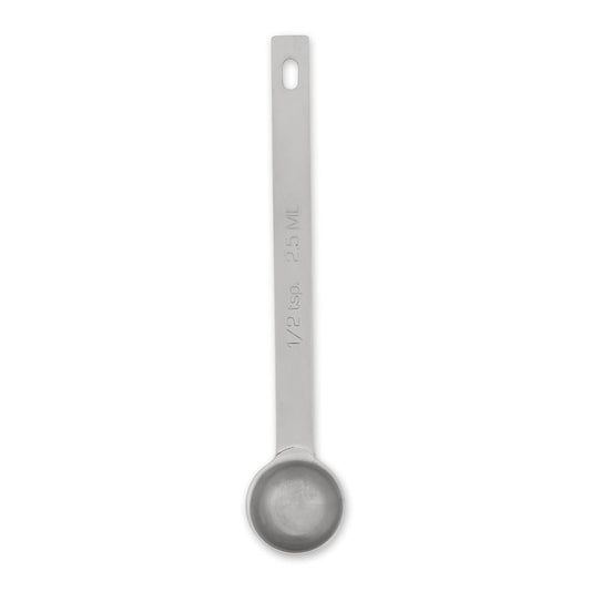 RSVP International Endurance Stainless Steel Open Stock Measuring Spoon, 1/2 Teaspoon