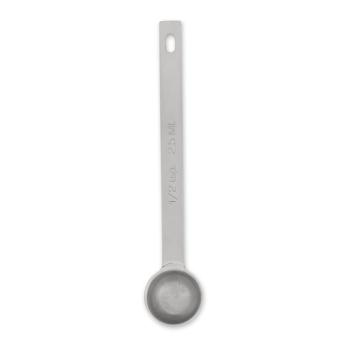 RSVP International Endurance Stainless Steel Open Stock Measuring Spoon, 1/2 Teaspoon