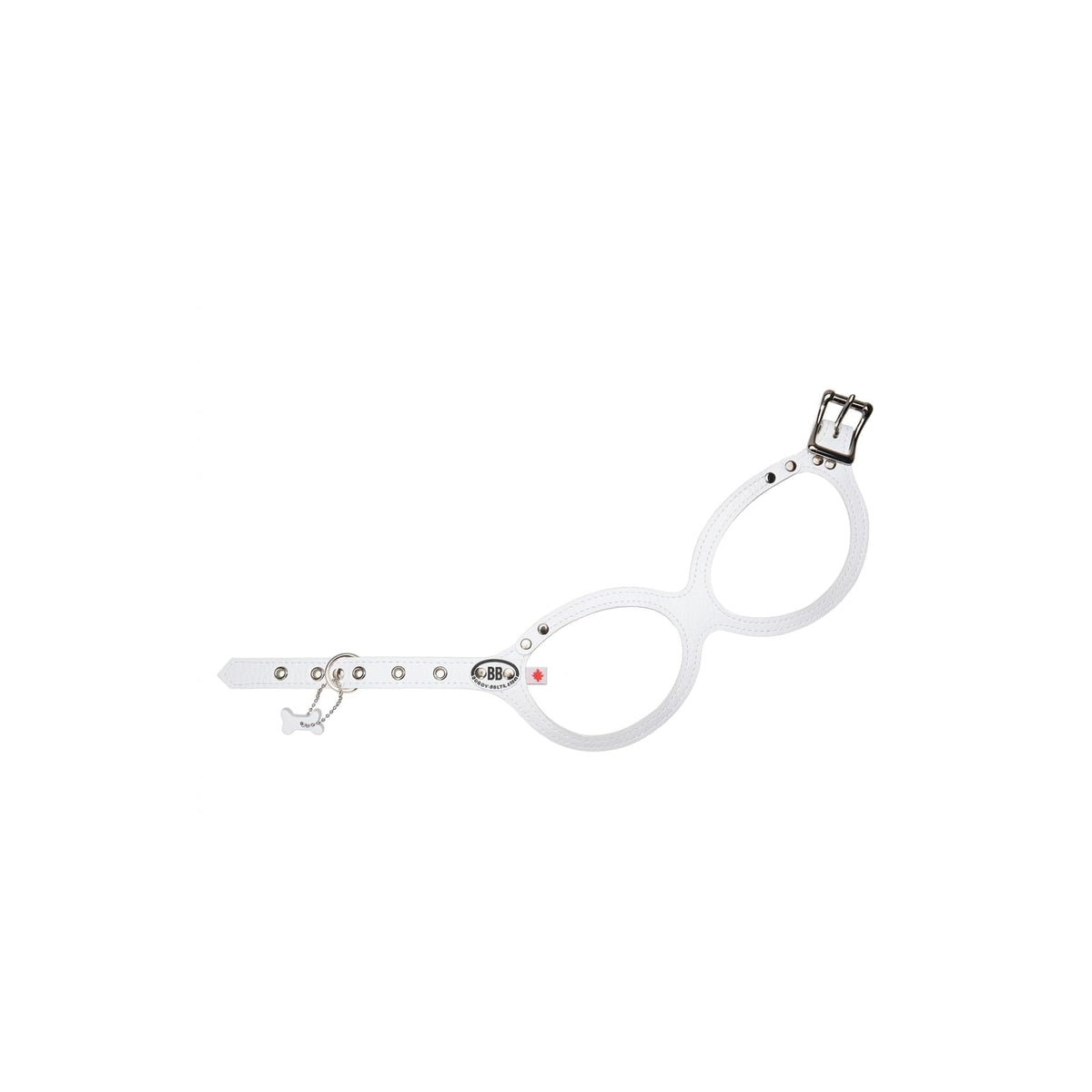 Buddy Belts Animal Harness, 3.5, Whitecap