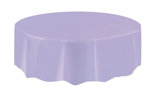 Unique Party Tablecloth, 7.5" (Round), Lavender 1 Pc