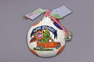 Magnolia Lane Hanging Ornament, 3.5-inch, Auburn