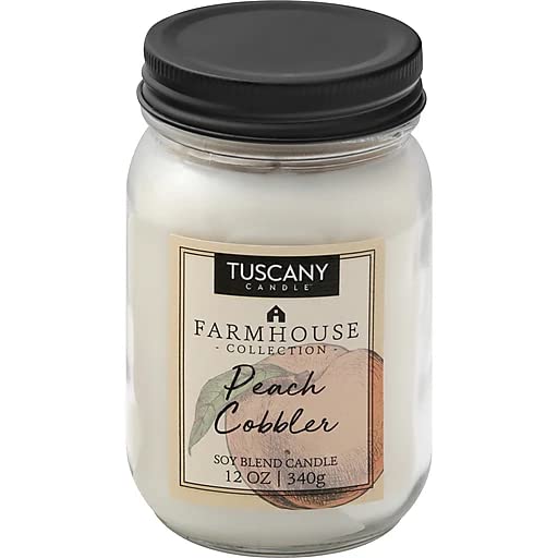 Tuscany Candle™ Farmhouse Collection 12 Oz (Peach Cobbler)