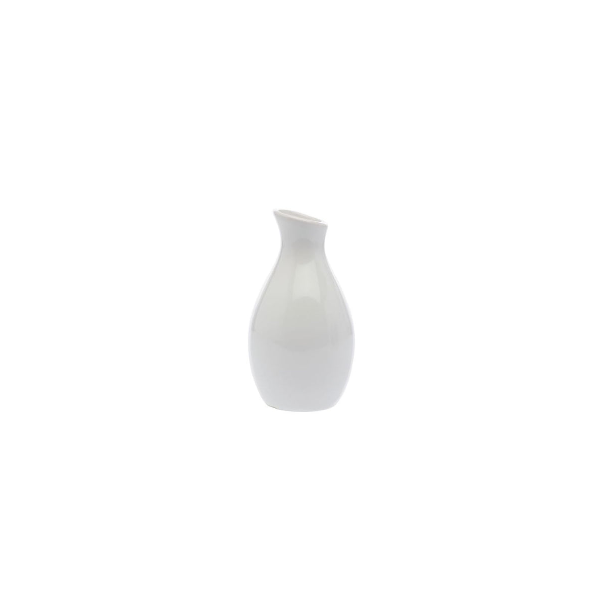 American Metalcraft Vase, 1 Count (Pack of 1), White