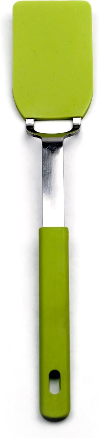 RSVP International Small Flexible Nylon Nonstick Spatula, Green