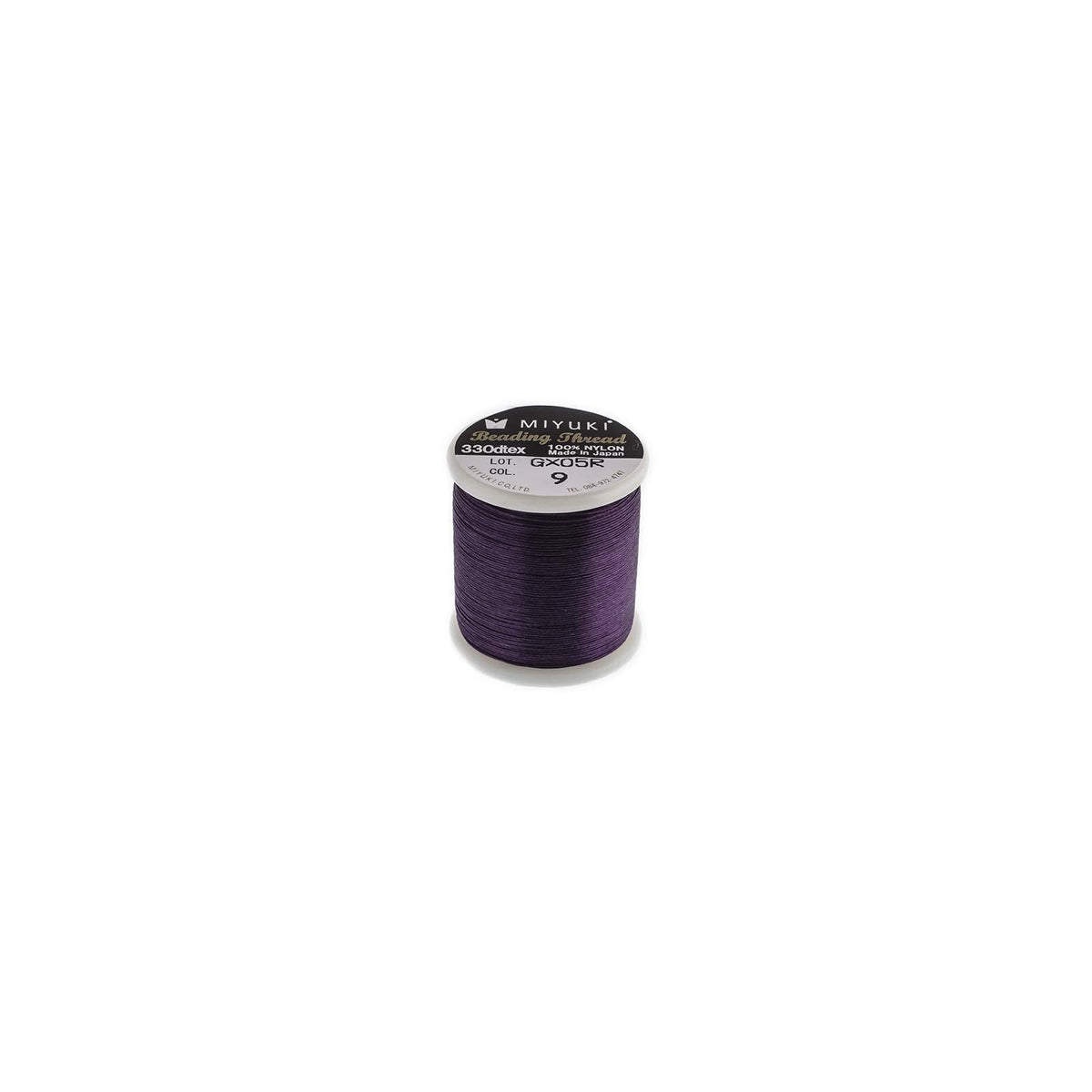 John Bead Thread Cord, 50m, Purple