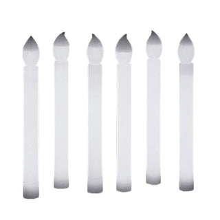 CB Church Supply Candlelight Service Glow Stick Vigil Candles by Will &amp; Baumer, 12-Count, White