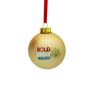Kurt S. Adler Hanging Ornament, 80MM, Tan