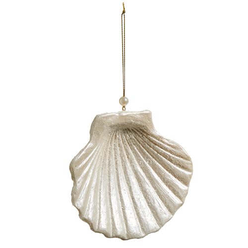RAZ Imports Hanging Ornament, 4.5-inch, White