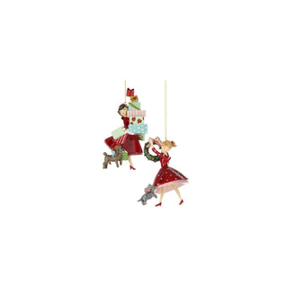 Regency International Hanging Ornament, 7-Inch, Multi Color