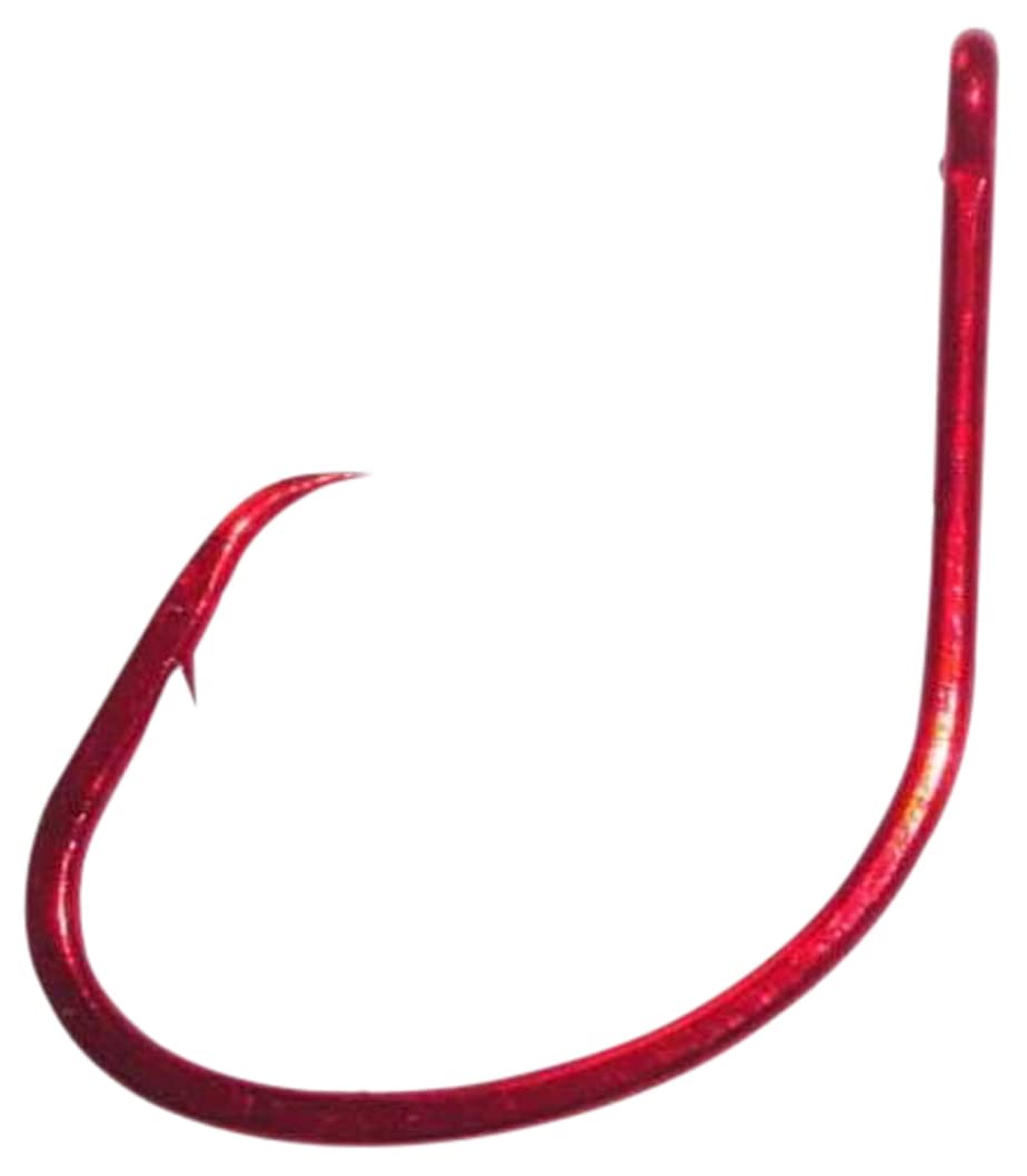 Daiichiseiko Fishing Hook, 7/0, Bleeding Bait Red