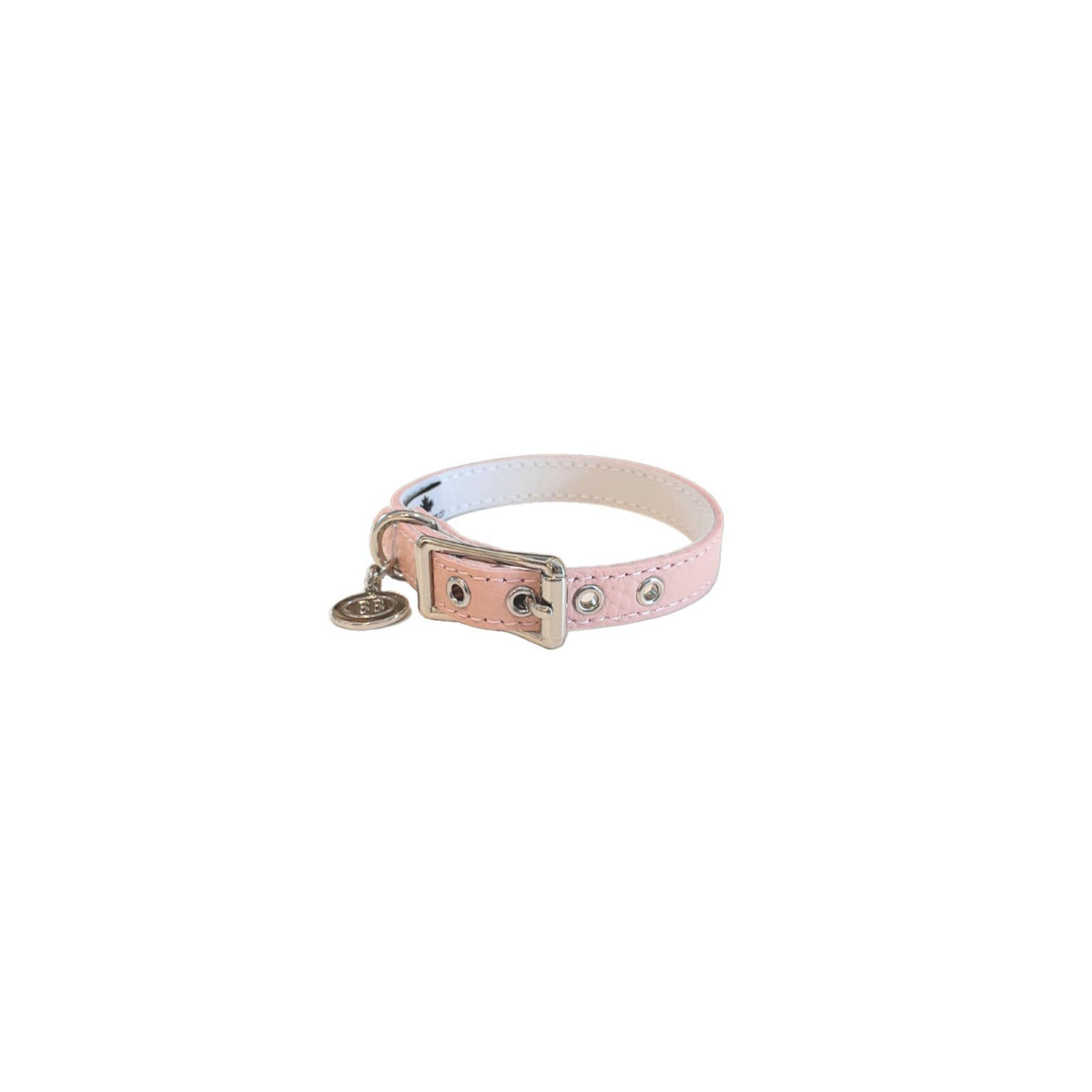 Buddy Belts Animal Collar, 12-14" x 1/2", Pink