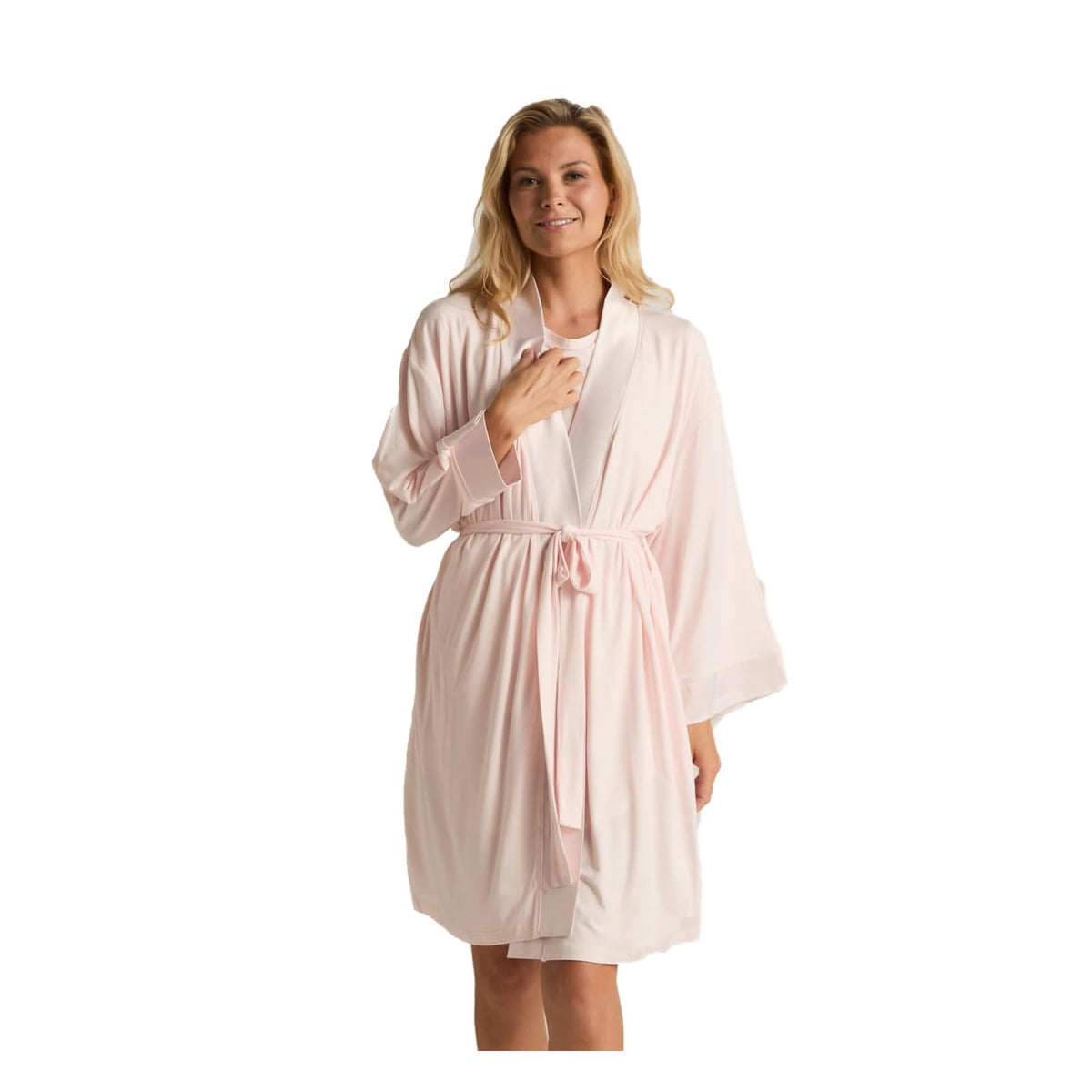 Faceplant Dreams Robe, Small-Medium, Blush Pink