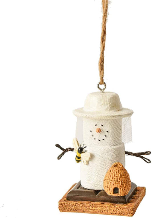 Ganz MX182363 S'Mores Bee Keeper Hanging Ornament, 3 Inches Height, Multicolor