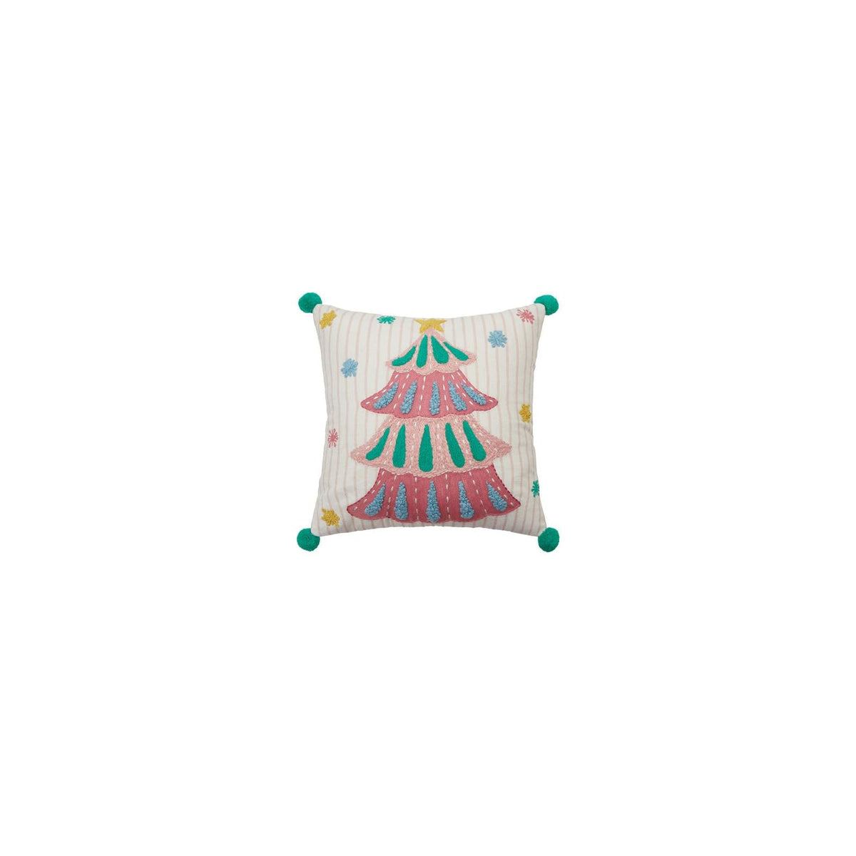 Peking Handicraft Pillow, 16-Inch, Multicolor