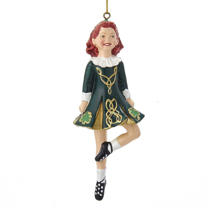 Kurt Adler DANCING IRISH GIRL ORNAMENT - Christmas Ornament